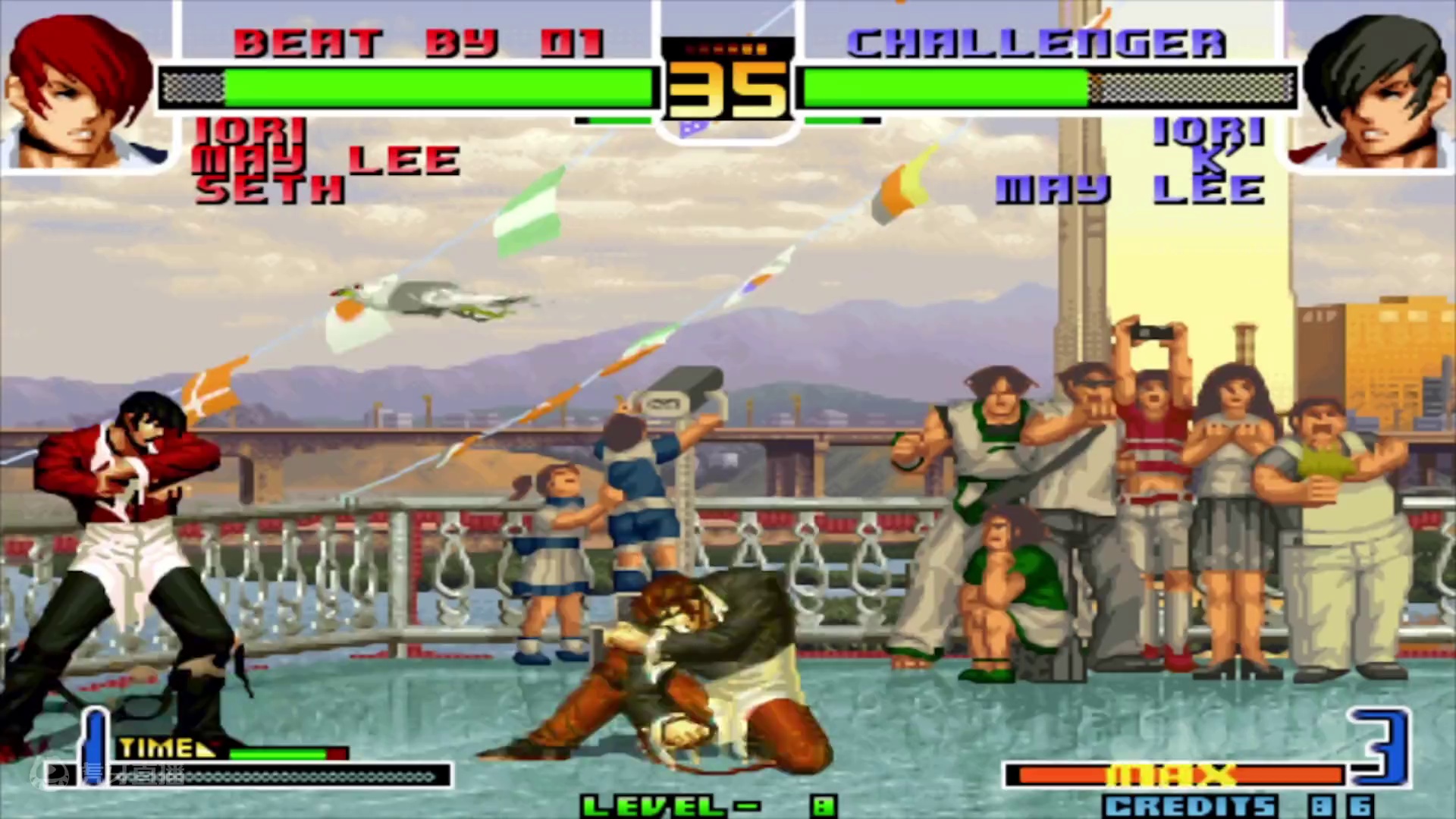 拳皇2002风云：必选李梅的比赛太有看点，战天成的操作依旧犀利