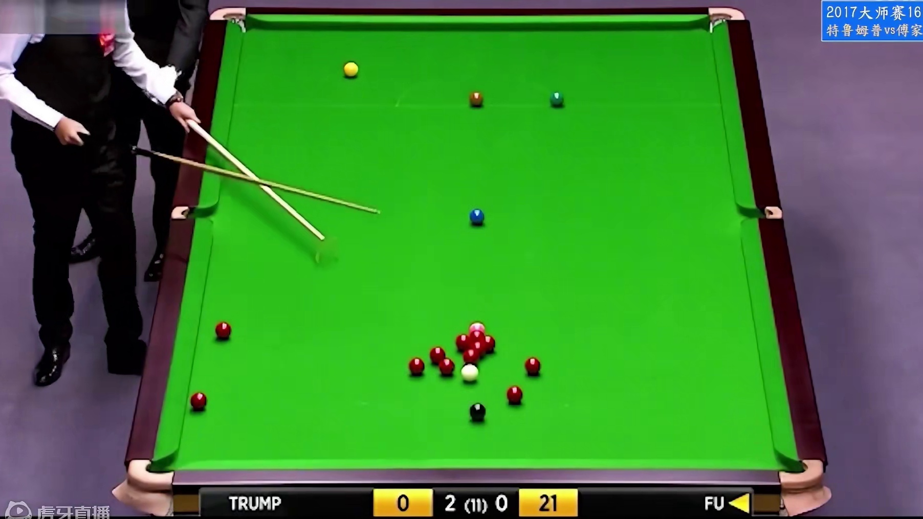 特鲁姆普超刺激绝杀，傅家俊逆境之下清台过百，悄然无声发起反击 #台球 #斯诺克 #特鲁姆普 #傅家俊