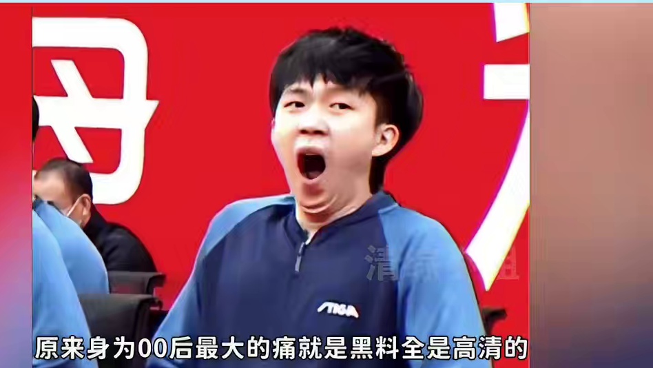 考古的风终究吹向了王楚钦，一扒全是笑料，国乒是不是专收喜剧人 #国乒队 #王楚钦