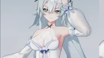 【深空之眼】梵天皮肤建模展示 #深空之眼