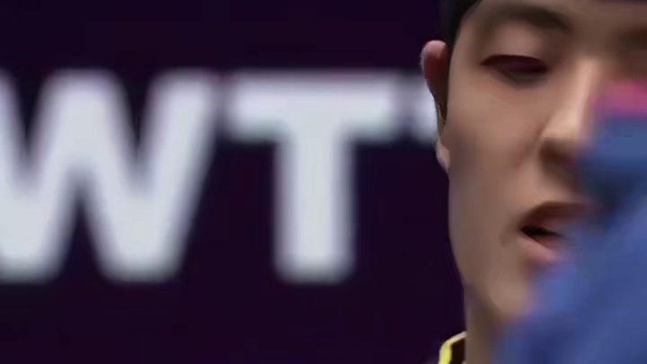 WTT澳门男单决赛林诗栋4比0邱党获得冠军（11-5、11-6、11-8、11-8）一周内拿下四个冠