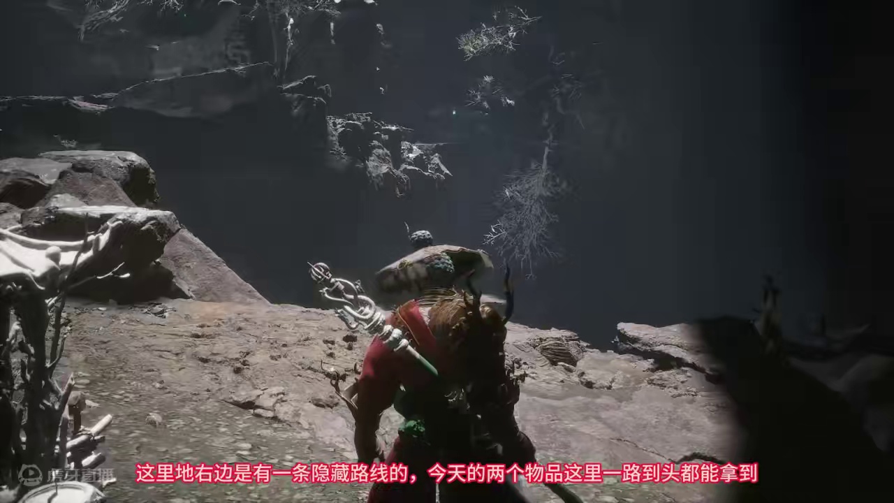 小西天隐藏物品燃葫芦，想蕴一次性获得。全程领跑不迷路，就耽误你一分钟-黑神话悟空开荒 #燃葫芦 #想