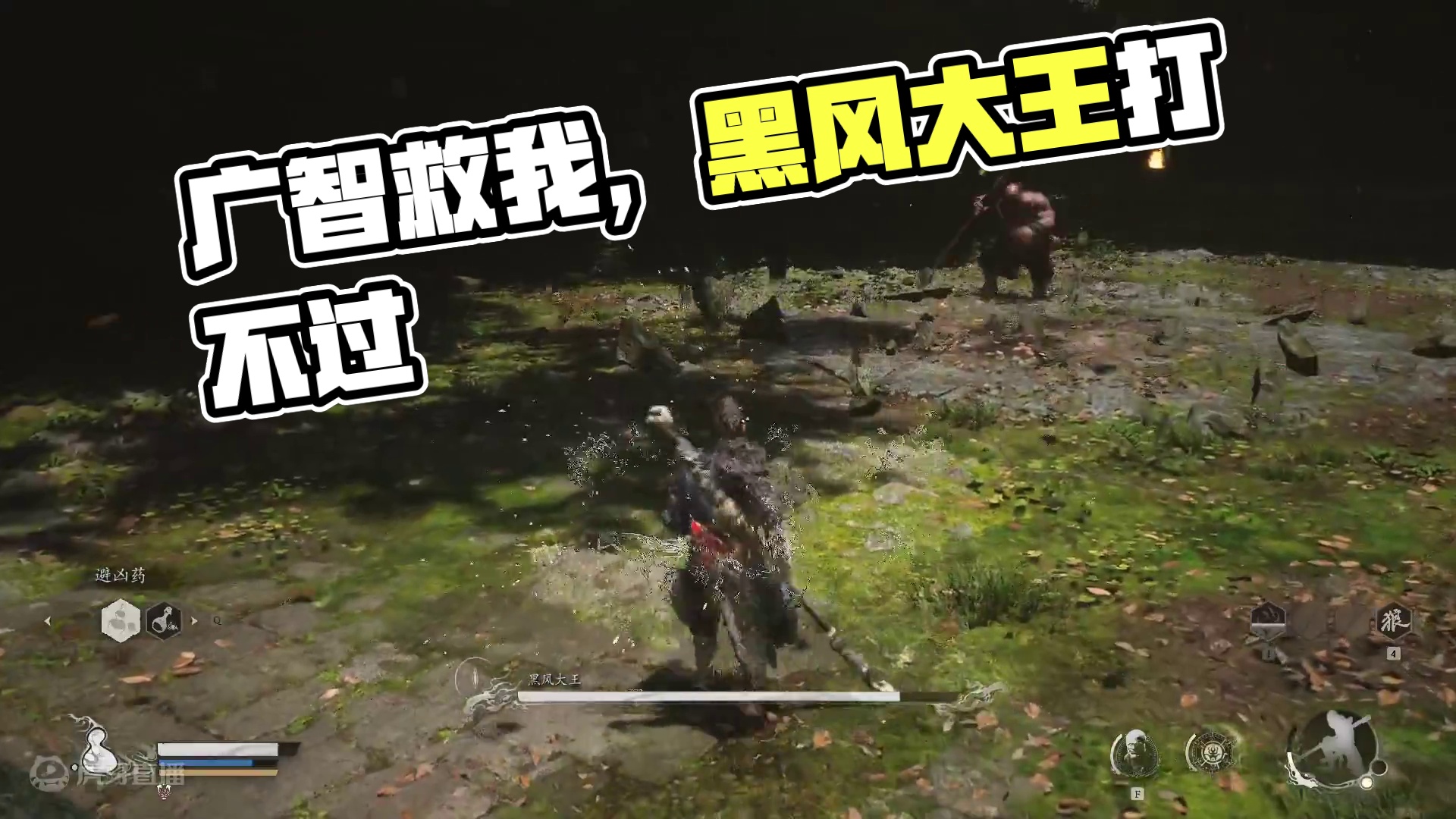 打不过黑风大王，广智救我！