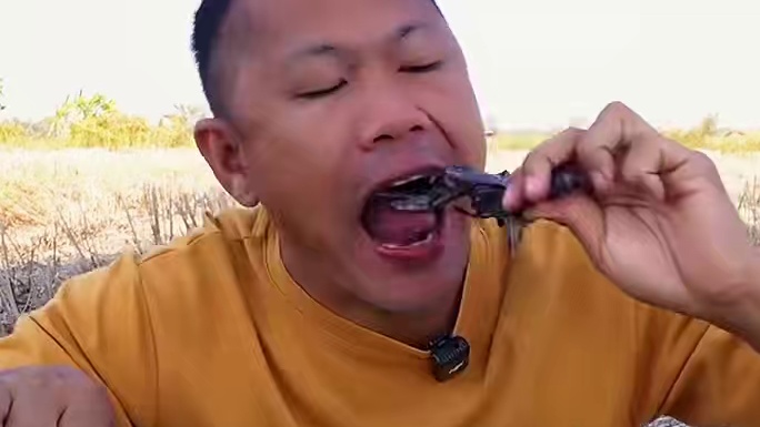 驴哥吃剁椒辣酱️清炖大黑鸡 #泰国生活 #泰国美食 #美食 #户外美食