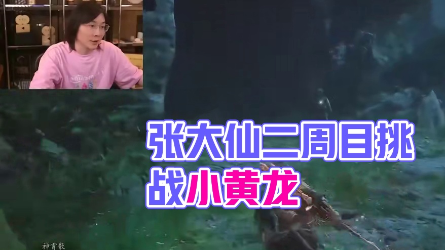 张大仙黑神话二周目将开启，直播回应为何请假去综艺 #黑神话悟空创作激励#张大仙 #KPL #游戏日常