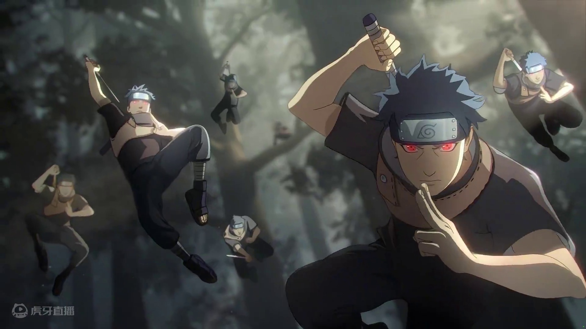 “这就是我的…须佐能乎！”瞬身止水可不止瞬身！绿色完全体须佐能乎腾空而起，宇智波一族最强幻术忍者——