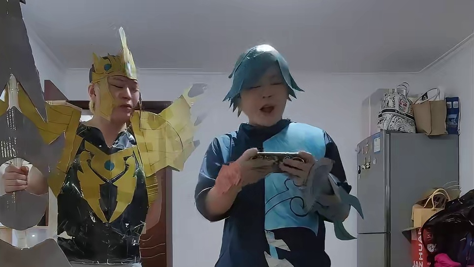 老组胺人 #虚构演绎仅供娱乐 #低成本cos #女铲 #金铲铲s9