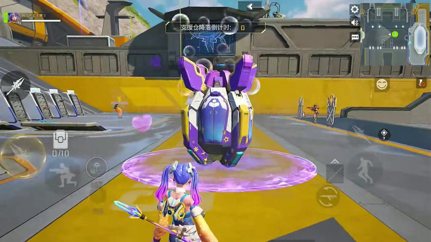 高能英雄典藏转盘皮肤实战效果展示 #高能英雄 #高能英雄第一人称上线 #高能英雄新英雄悟空来了