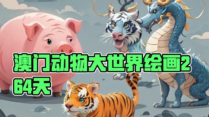 澳门动物大世界绘画264天