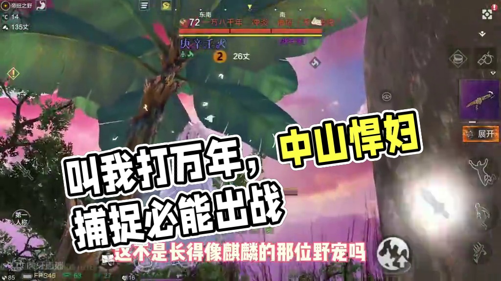 有小姐姐叫我打万年，没想到是中山悍妇，出诸怀蛋了，可惜偏转低 #妄想山海  #妄想山海鲲鲲福报  #