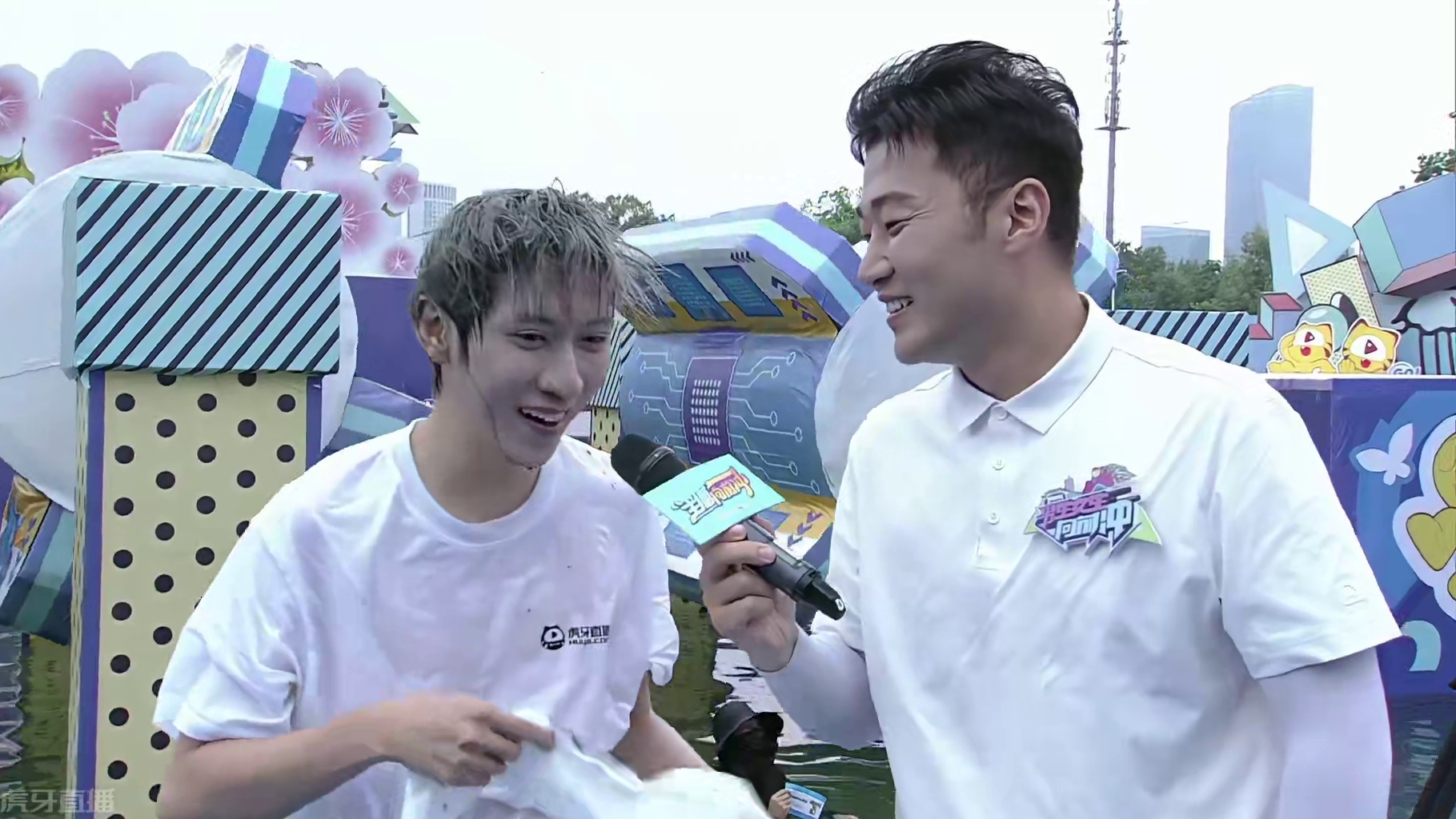 Karsamzing苏弟落水采访视频