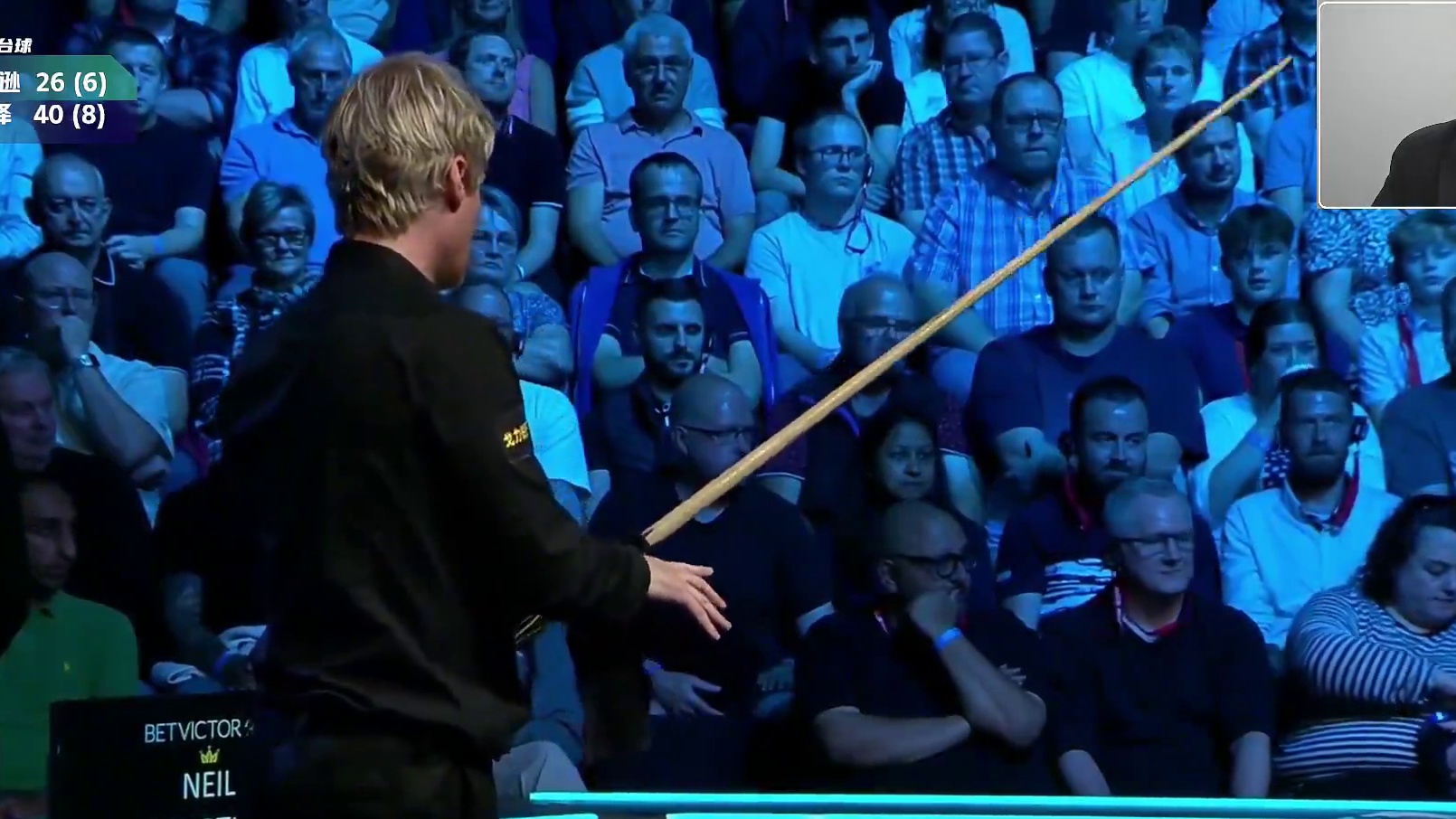 吴宜泽VS尼尔·罗伯逊 2024斯诺克英格兰公开赛决赛第二阶段 金腿解说 上半场
