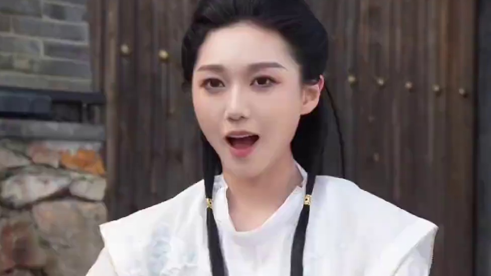 “晚辈赵敏，参见张真人” #赵敏 #倚天屠龙记  #武侠 #常州秀东方美学给世界看 #东方盐湖城国风