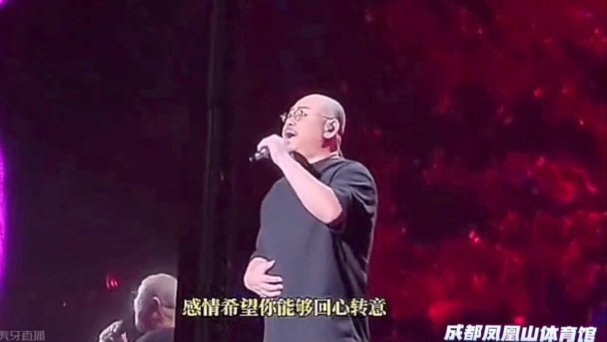 《刀郎》成都凤凰山体育馆演唱会落泪，喀什葛尔胡扬曲，#爱音乐爱生活 ！#演出现场视频 ！