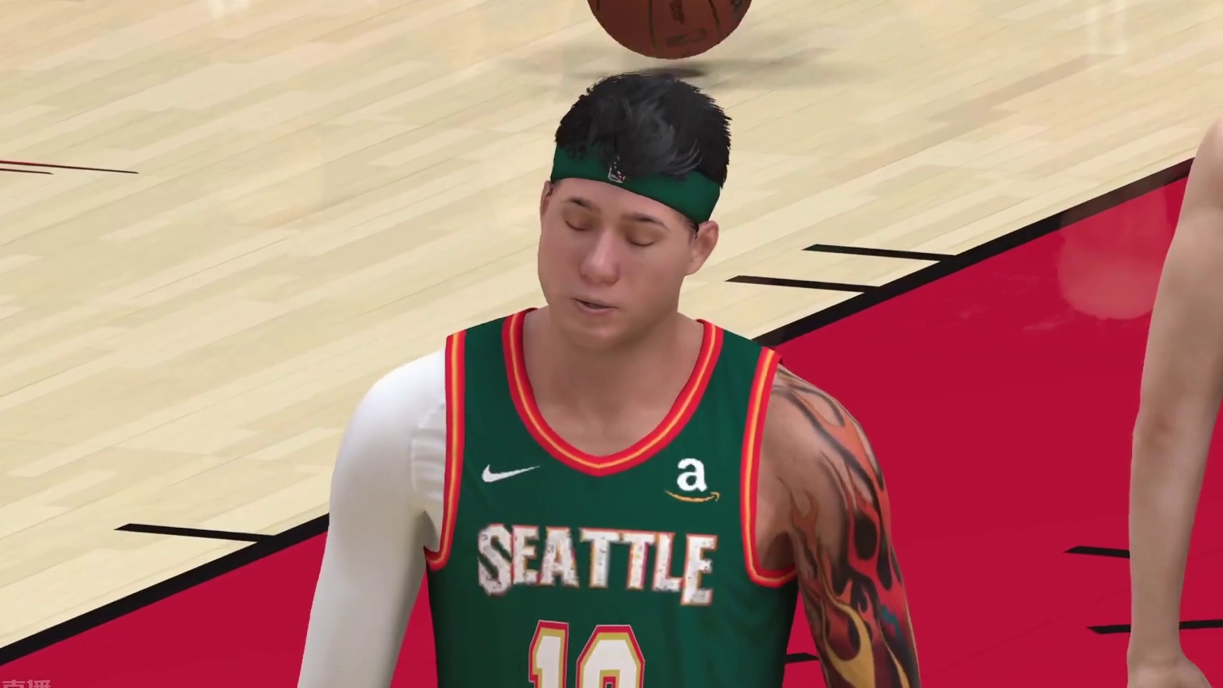 2K25 S1赛季-季后赛 西决G7 超音速vs火箭 53-58 上半场