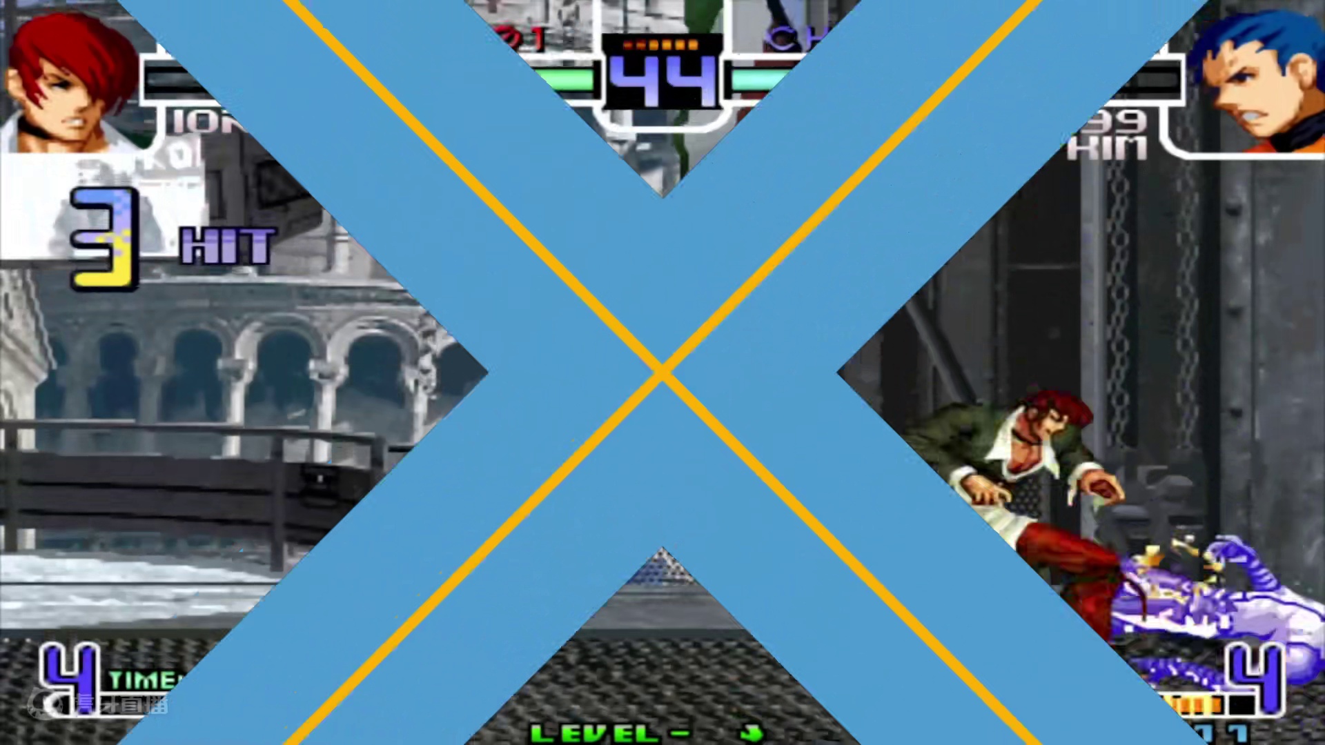 拳皇2002风云：八神强就强在不讲道理！在头顶反复横跳对手也忍了