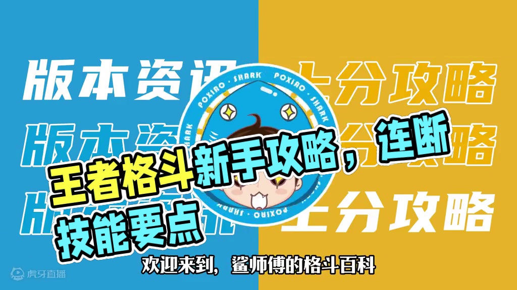 从零到一，带你玩转王者格斗 #星之破晓#格斗游戏 #鲨师傅的格斗百科