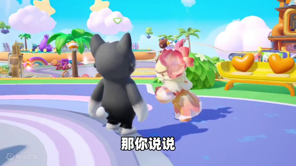 元梦之星：拍段子被女生纠缠！看我怎么让她放弃？ #元梦之星 #元梦之星精灵之森赛季 #游戏内容风向标