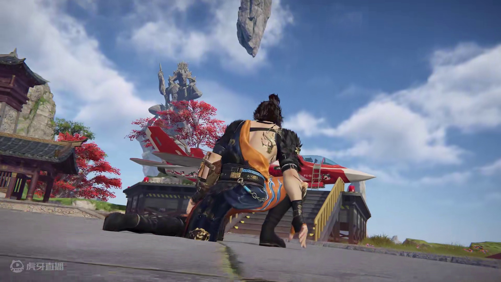 永劫，起飞！永劫无间手游x中航文化合作开启，永劫特制涂装FC-31“鹘鹰”战斗机即将上线蓬莱岛，快来