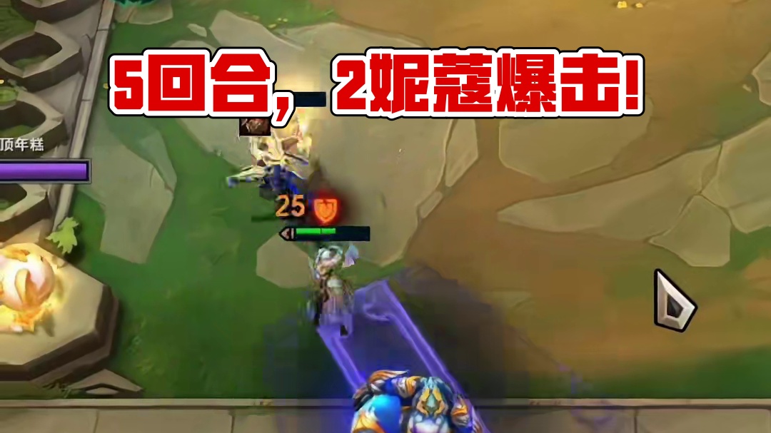 5回合大蛋2个妮蔻！爽~#云顶之弈