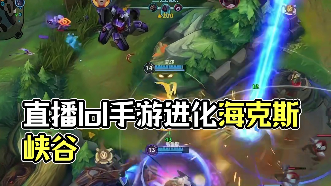 视频什么样 直播就是什么样 #lolm #lol手游进化海克斯峡谷