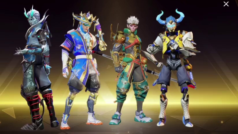 高能英雄西游伏魔主题29号上线，两款传说皮肤和电涌进化枪皮来袭！#高能英雄第一人称上线#高能英雄新皮