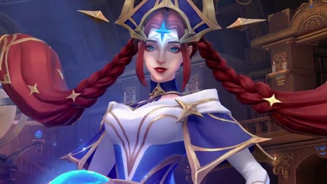 没面具的娑娜好像更好看!!#lol手游进化海克斯峡谷 #lolm新赛季上分英雄 #lol手游双城之战