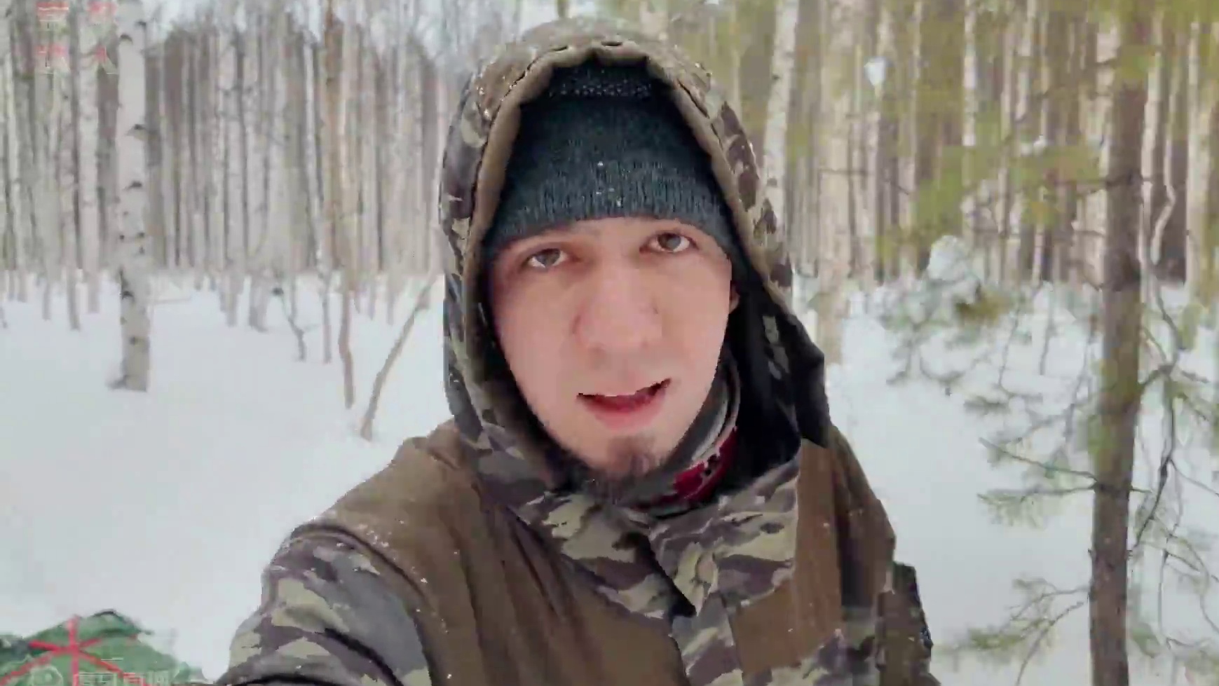 深雪覆盖的地下庇护所  烹饪 过夜 #野外生存 #荒野独居 #荒野达人 #荒野生存 #野外生活纪录片