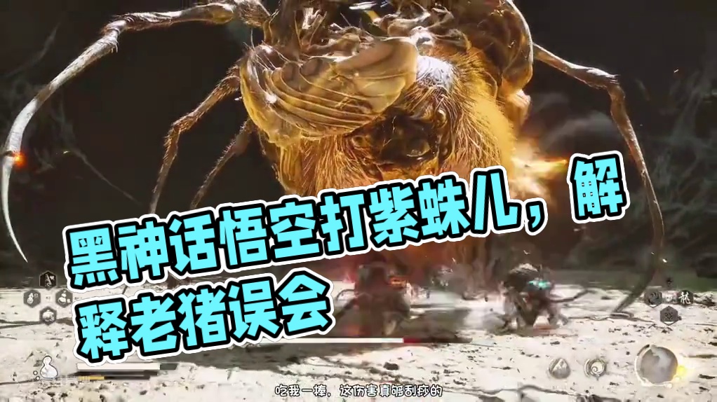 黑神话悟空，紫蛛儿，你欠老猪一个解释#黑神话 #黑神话悟空