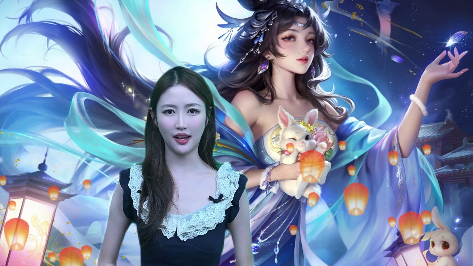 花好月圆人团圆，英雄杀小师妹和超核管家小姐姐一起来送祝福啦！