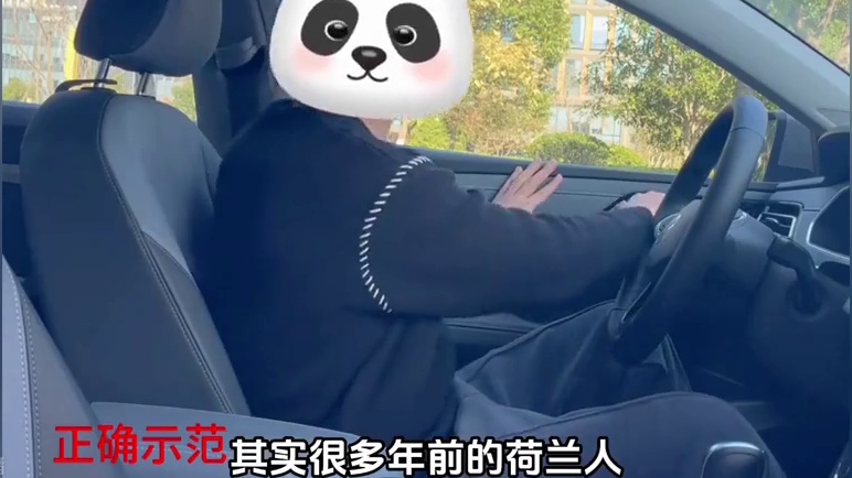 为什么说开车的一定要学会荷氏开门法#开车技巧 #开门杀