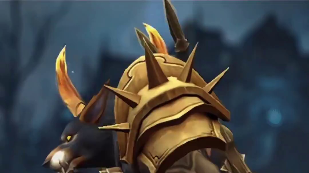 魔兽幻化秀，黄金狼狂暴战幻化，附调料包 #魔兽幻化秀 #魔兽幻化 #战士幻化 #魔兽玩家的审美 #幻