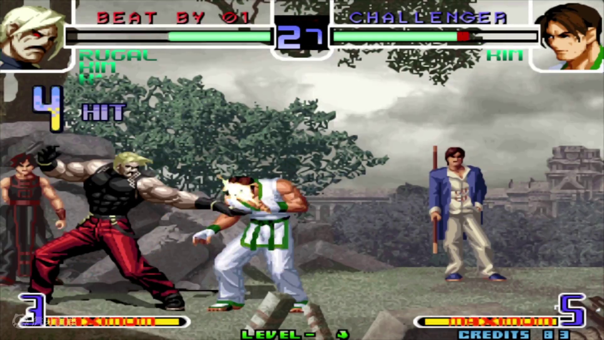 拳皇2002风云：无规则就看谁豁得出去！卢卡尔内战加暴走太刺激