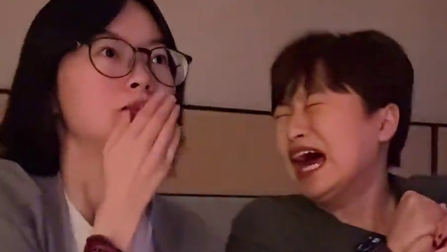 小吹说这期她进步了。#搞笑 #室友 #恐怖片