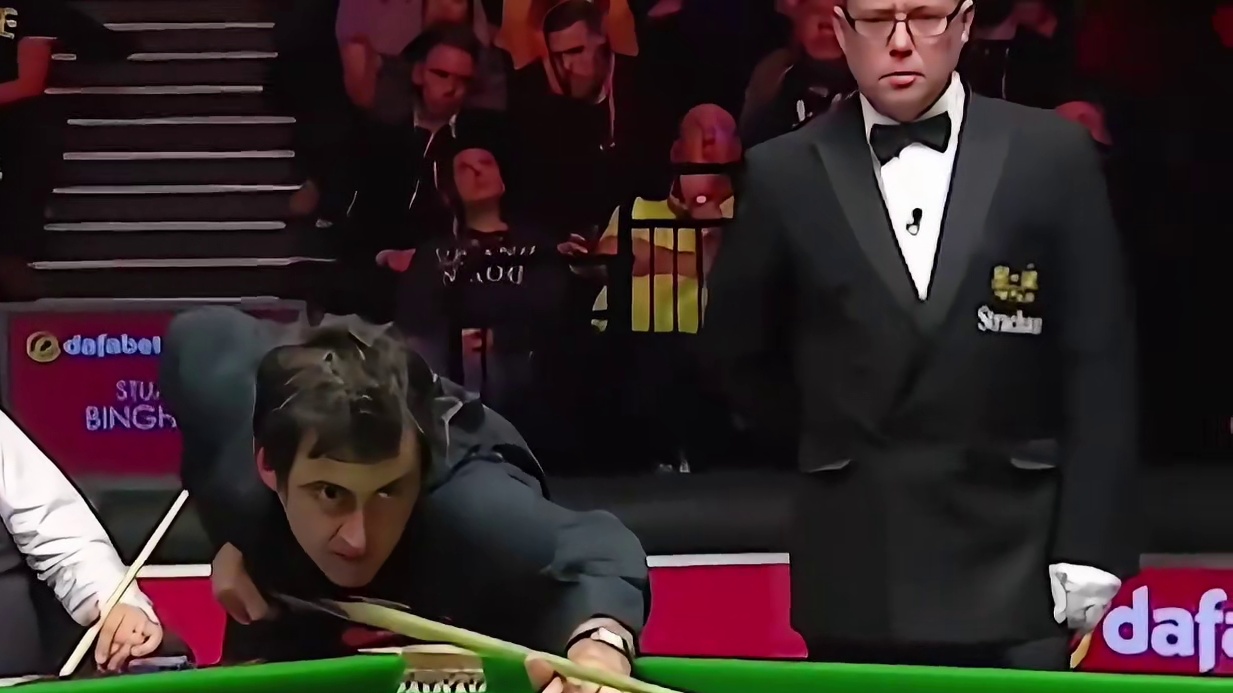 奥沙利文的封神之作！全程变态准度进球，对手超两分被打到自闭