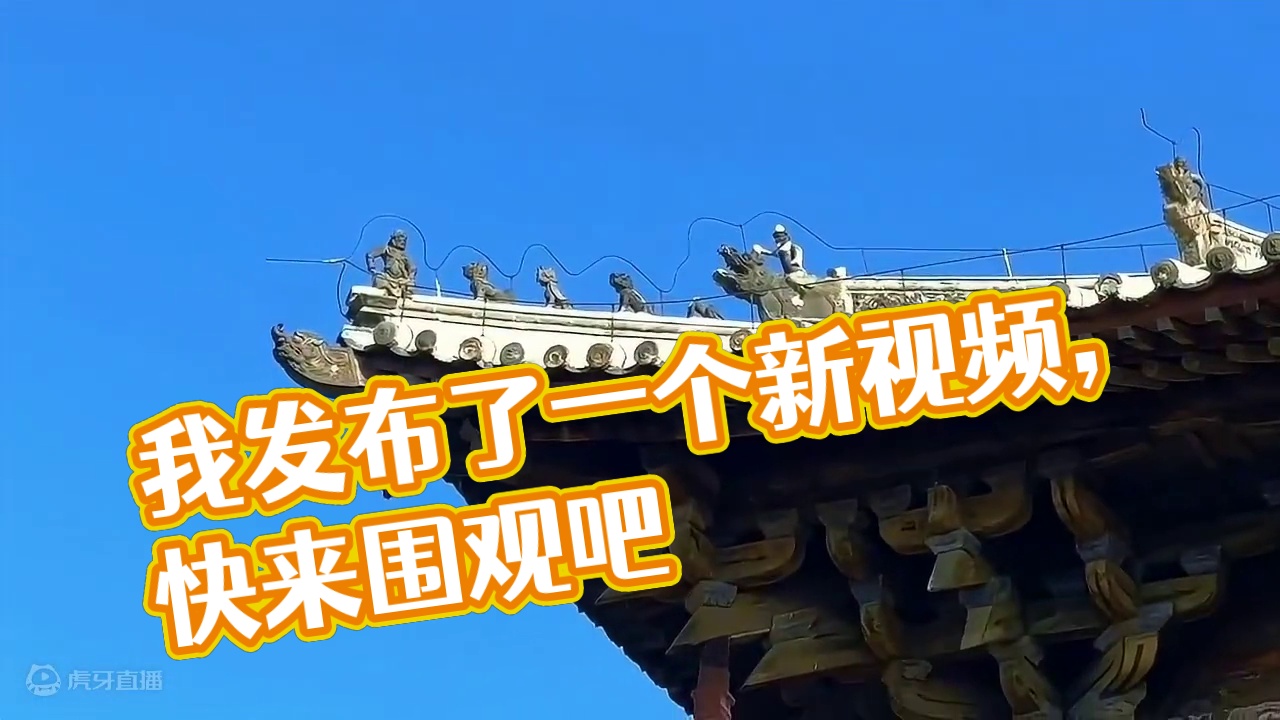 我发布了一个新视频，快来围观吧！