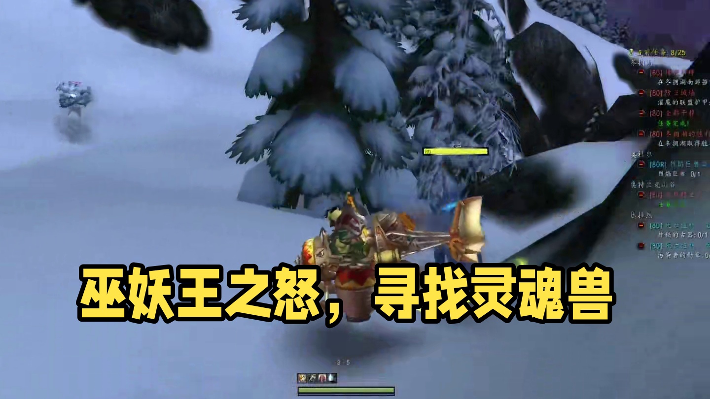 灵魂兽刷新了 插件声音非常大 巫妖王之怒怀旧服 #魔兽世界  #巫妖王之怒 
