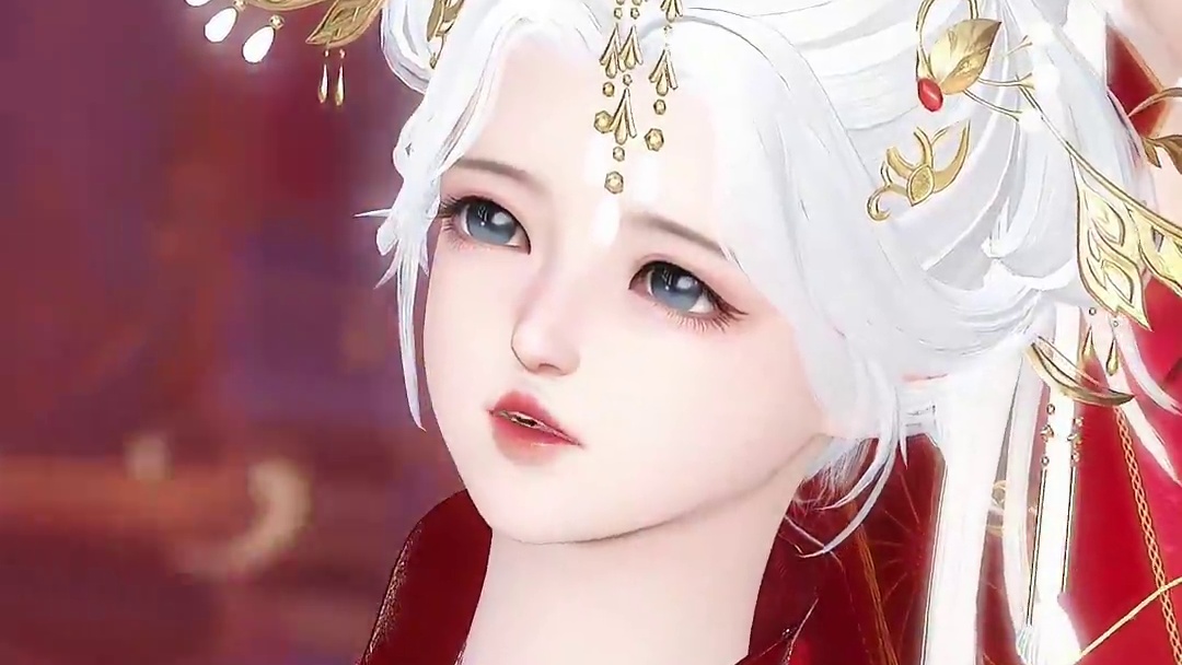 他一个凡人本就不该在天界。 #逆水寒ol #二次元 #古风