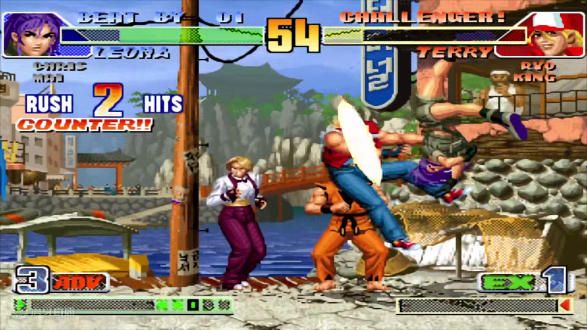 拳皇98c：没有任何人敢说稳吃灯神！残血无限放超杀实在太猛了