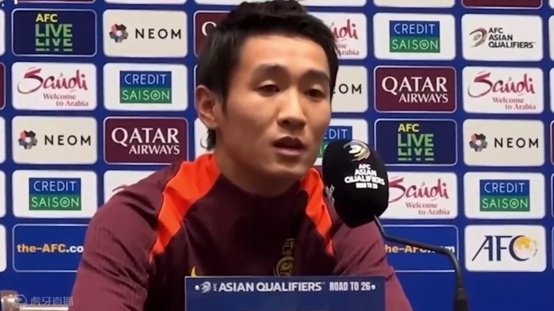 国足利好，武磊回归训练！韦世豪发布会表态：要为球迷而战