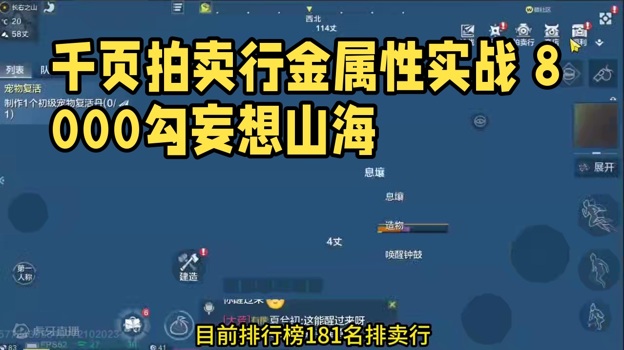 千页拍卖行 4000金攻 6-7元素 实战兵魂词条搞得都不错 1偏转海星  号上8000勾#妄想山海