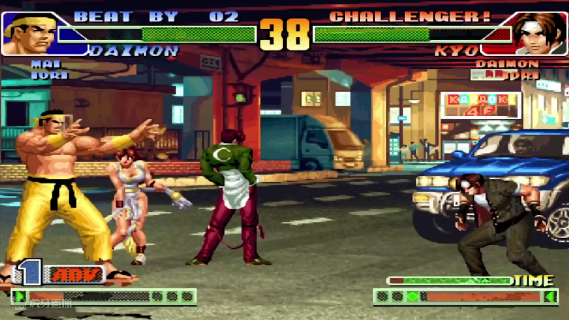 拳皇98c：国服草薙京惨遭众高手围剿，强反无式看能否杀出重围