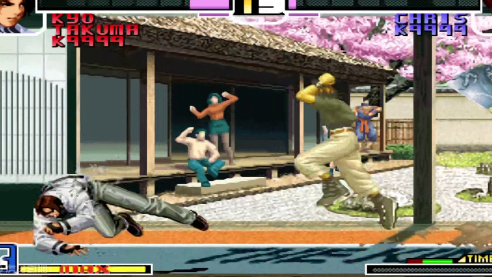 拳皇2002风云：穿三战天成的神秘高手？此人的操作可称华丽二字