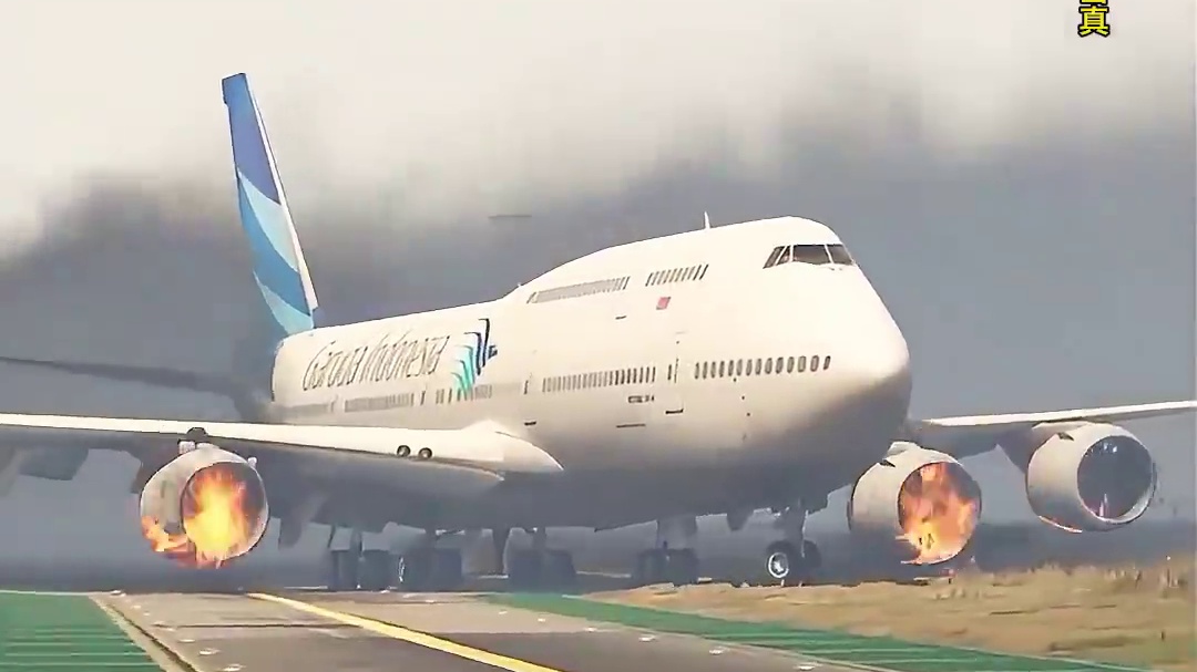 模拟器：飞机紧急落地，遭遇的两次危急让机长汗流浃背#飞机