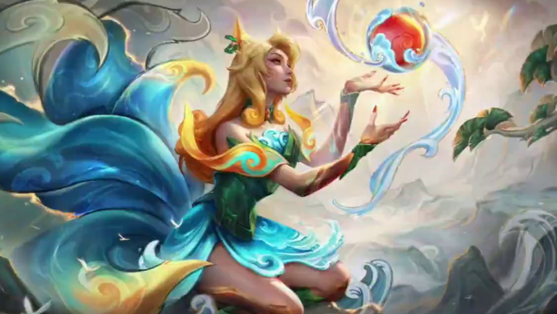 联盟手游山海绘卷阿狸皮肤特效抢先看 #lol手游整活天才#英雄联盟手游 #lol手游双城之战