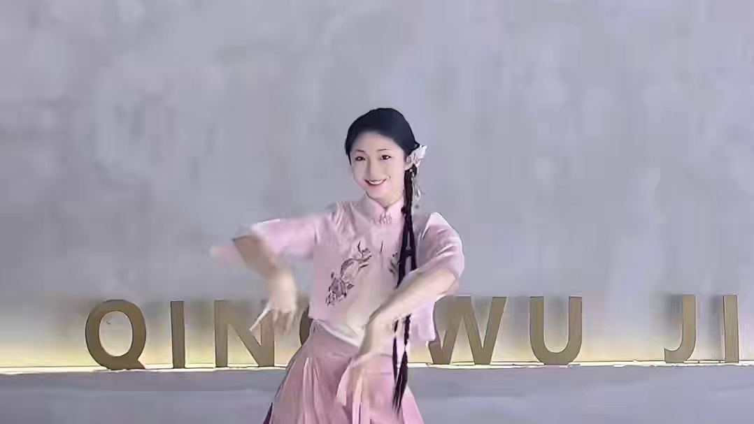 赶紧艾特身边最有活力的朋友一起来跳！ #桃花朵朵开舞蹈挑战 #桃花朵朵开 #原创 #古典舞 #一学就