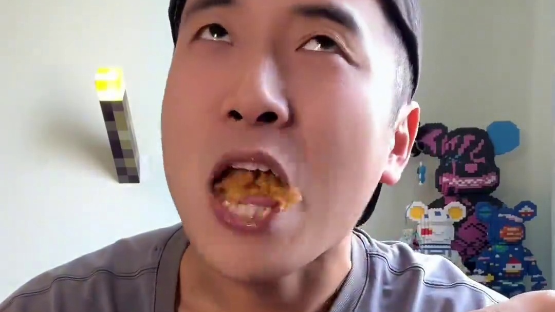 真脆#鸡腿 #火鸡面 #鸡排