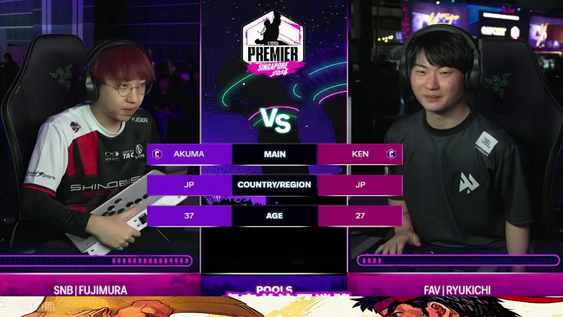 街霸6：传奇对决新生代，38岁老将的不屈斗志！