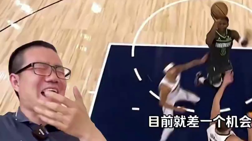 狼险胜掘金！徐静雨传译华子：沙溢华模式致敬韦德雕像！这是我的马！戈贝尔又软又硬！猛男完了！#徐静雨 