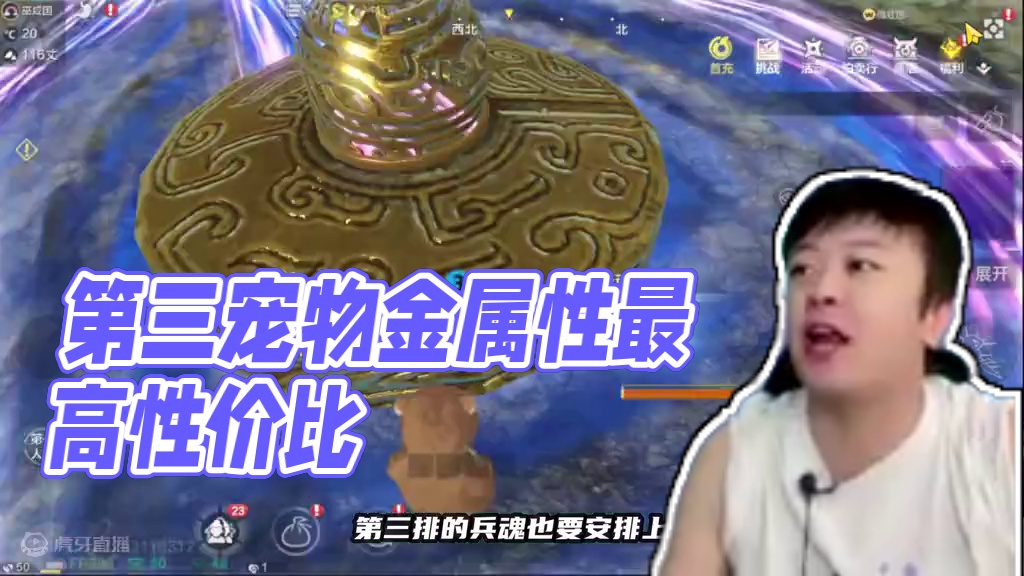 今天正式开始转金属性！第三只宠物确定，最高性价比实至名归！ #妄想山海